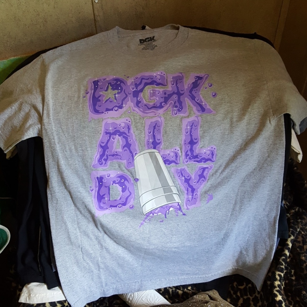 Rare DGK Codeine Double Cup Tee